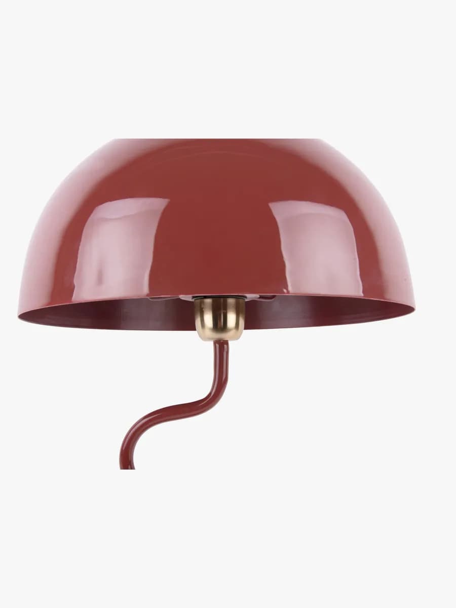 PresentTime Twist Bordslampa, Red Ochre, Barnrum
