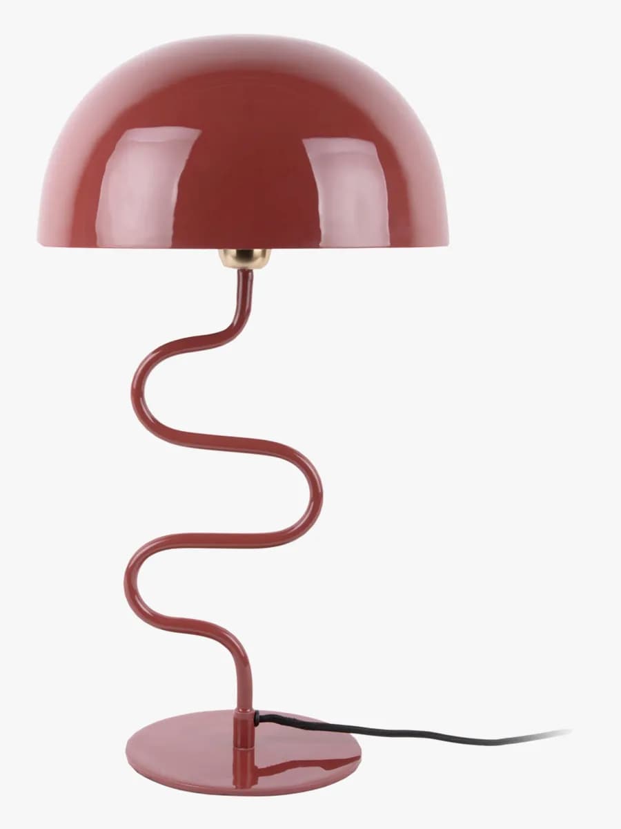 PresentTime Twist Bordslampa, Red Ochre, Barnrum