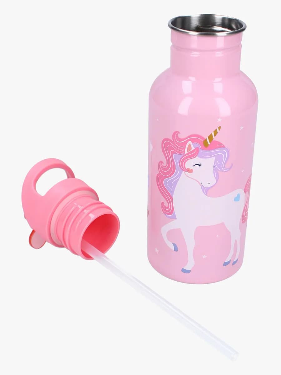 Prêt Stainless Steel Vattenflaska 500ml, Unicorn