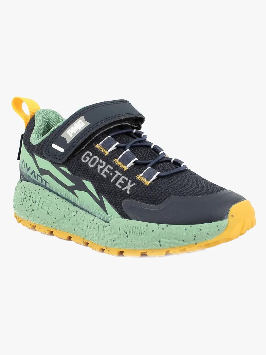 Primigi Pim GTX Sneakers, Navy/Green, 30