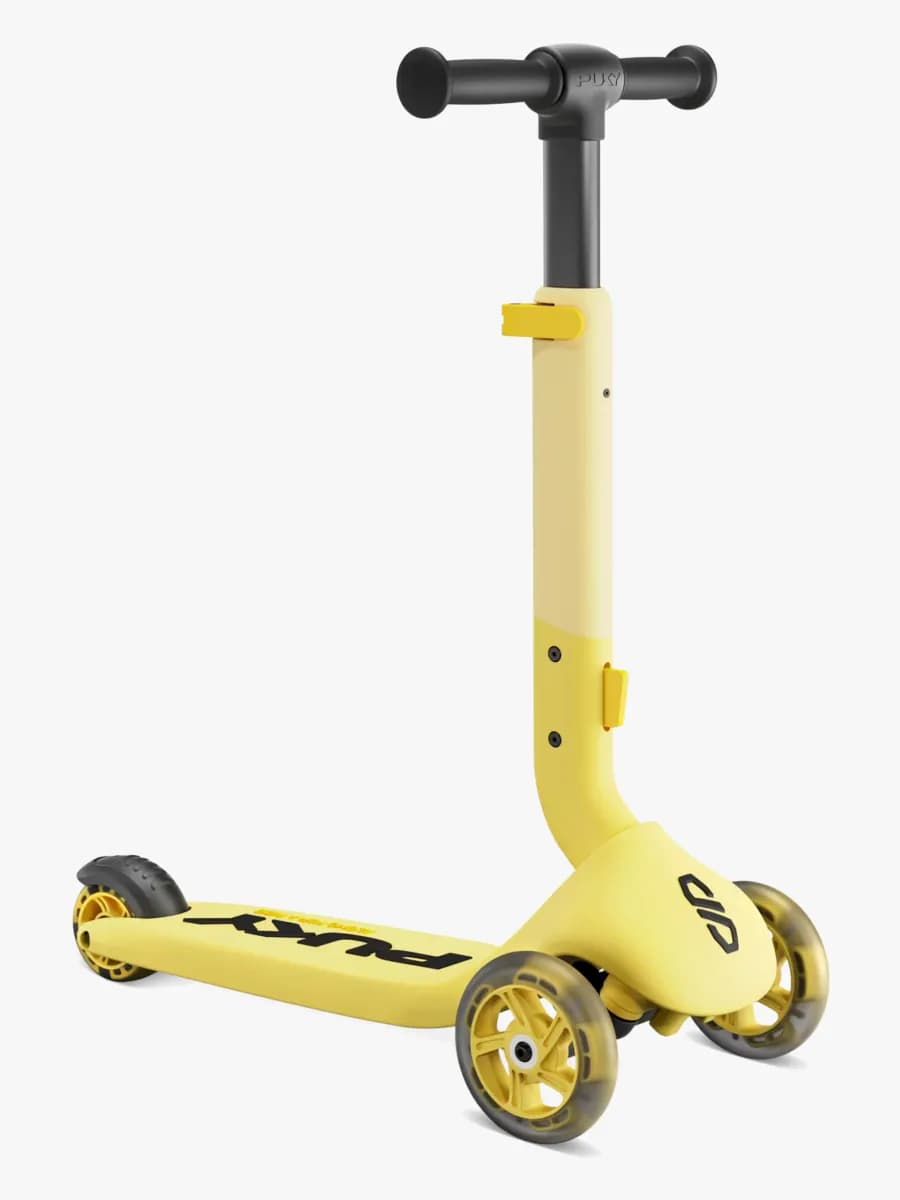 Puky Pusch 3-hjulig Sparkcykel, Gul