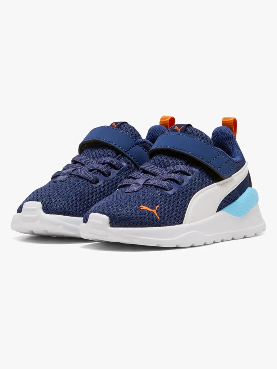 Puma Anzarun Lite AC Infant Sneakers, Blue Jewel/White, 23