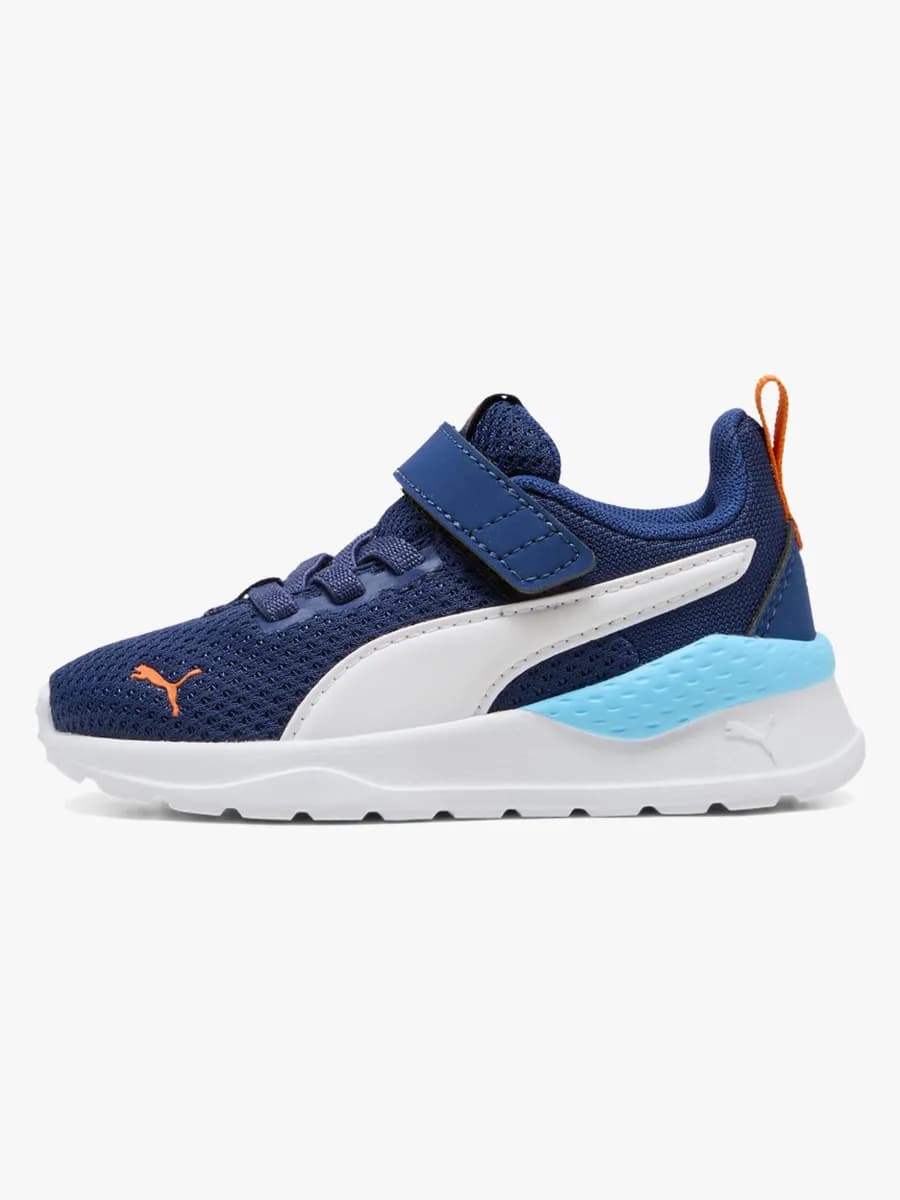 Puma Anzarun Lite AC Infant Sneakers, Blue Jewel/White, 23