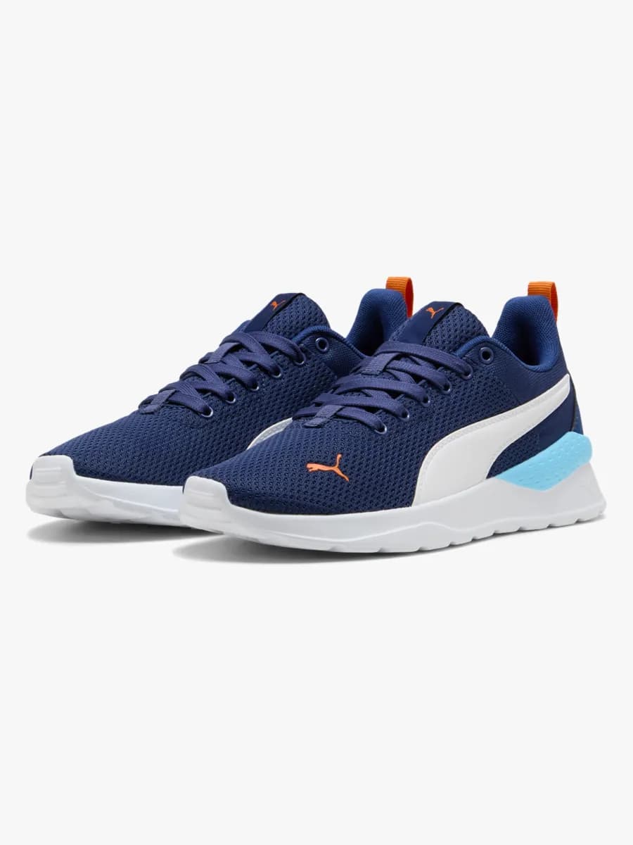 Puma Anzarun Lite Sneakers, Blue Jewel/Vermillion, 38