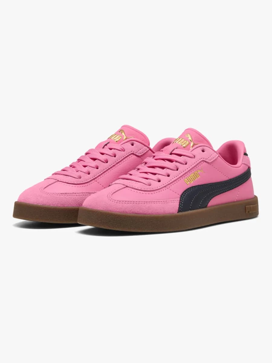 Puma Club II Era Jr Sneakers, Posie Pink/Navy, 36