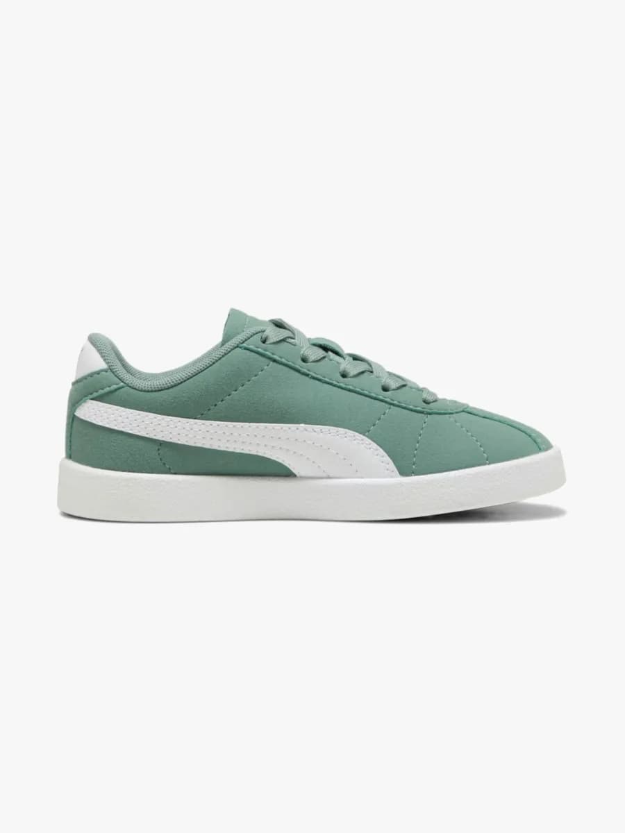 Puma Club II PS Sneakers, Green Moon/White, 28