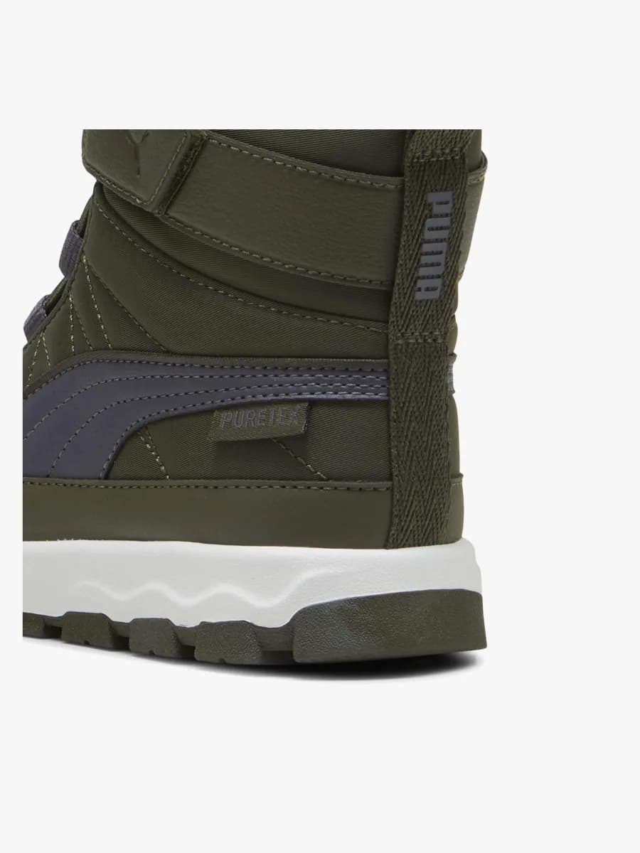 Puma Evolve Puretex AC PS Vinterkängor, Grön, 28
