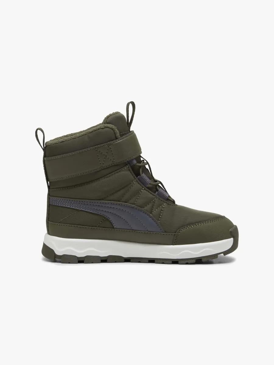 Puma Evolve Puretex AC PS Vinterkängor, Grön, 28