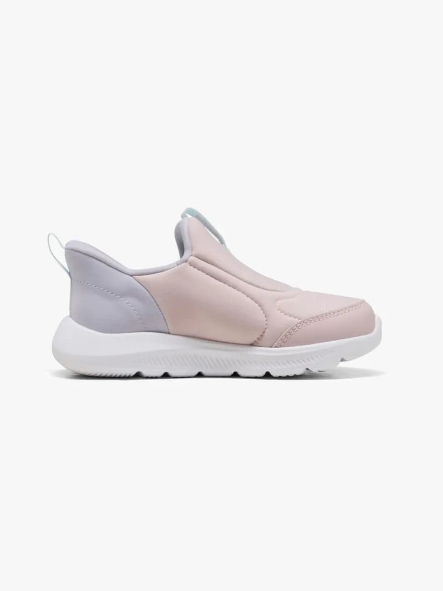 Puma Fun Racer 2 Slip On PS Sneakers, Mauve Mist/Sea Glass/Lilac Crush, 28