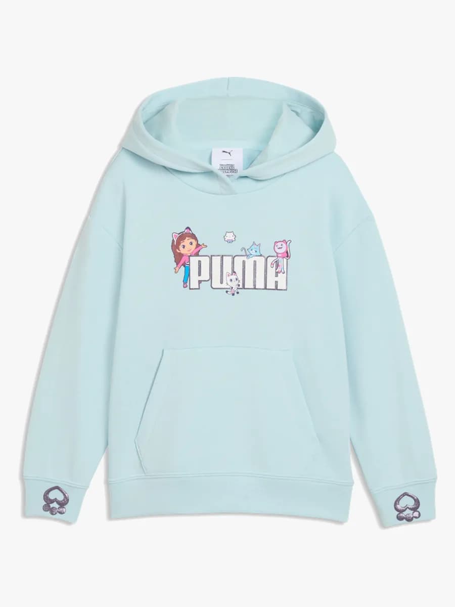 Puma Gabby's Dollhouse  Avslappnad Huvtröja, Blå, 104