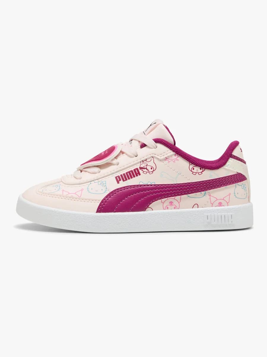 Puma Hello Kitty &  Friends Club II Era 2 PS Sneakers, Jasmine Flower/Berry, 28