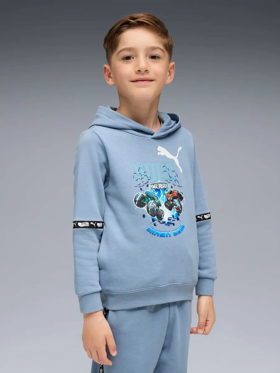Puma Hot Wheels Huvtröja, Cool Blue, 104