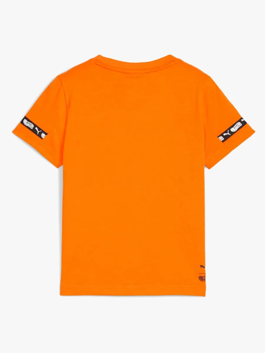 Puma Hot Wheels T-shirt, Orange Glo, 110