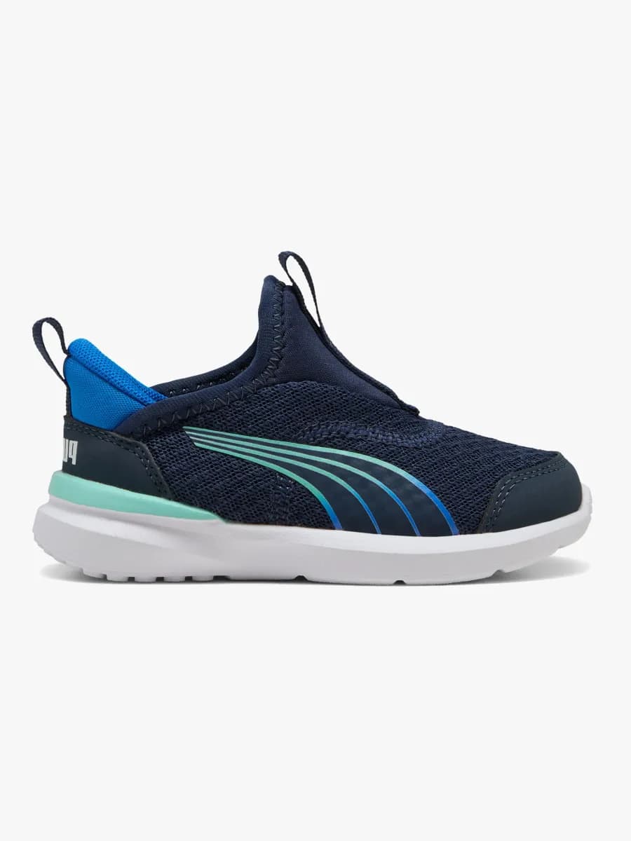 Puma Kruz Slip On Infant Sneakers, Blå, 22