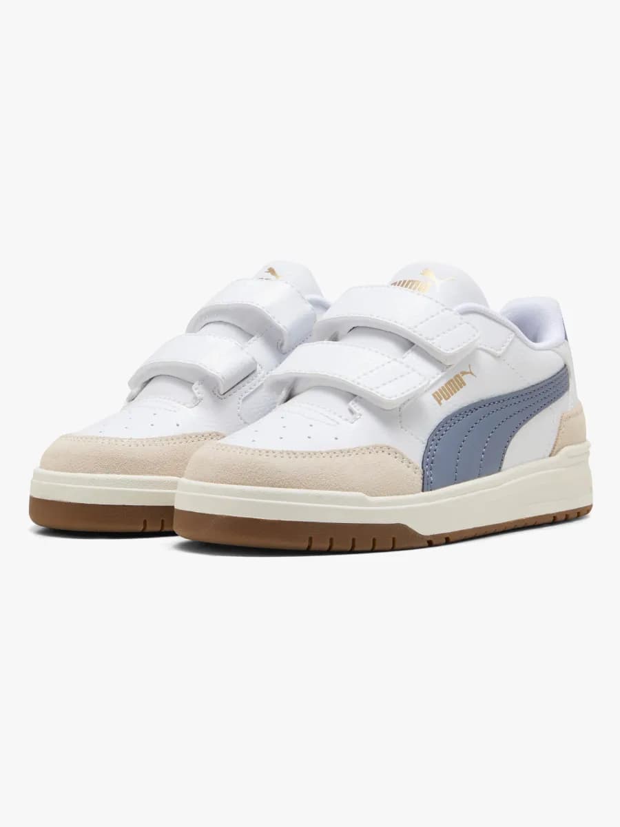 Puma Shuffle Downtown Lo OG V PS Sneakers, Sky/Gold, 31