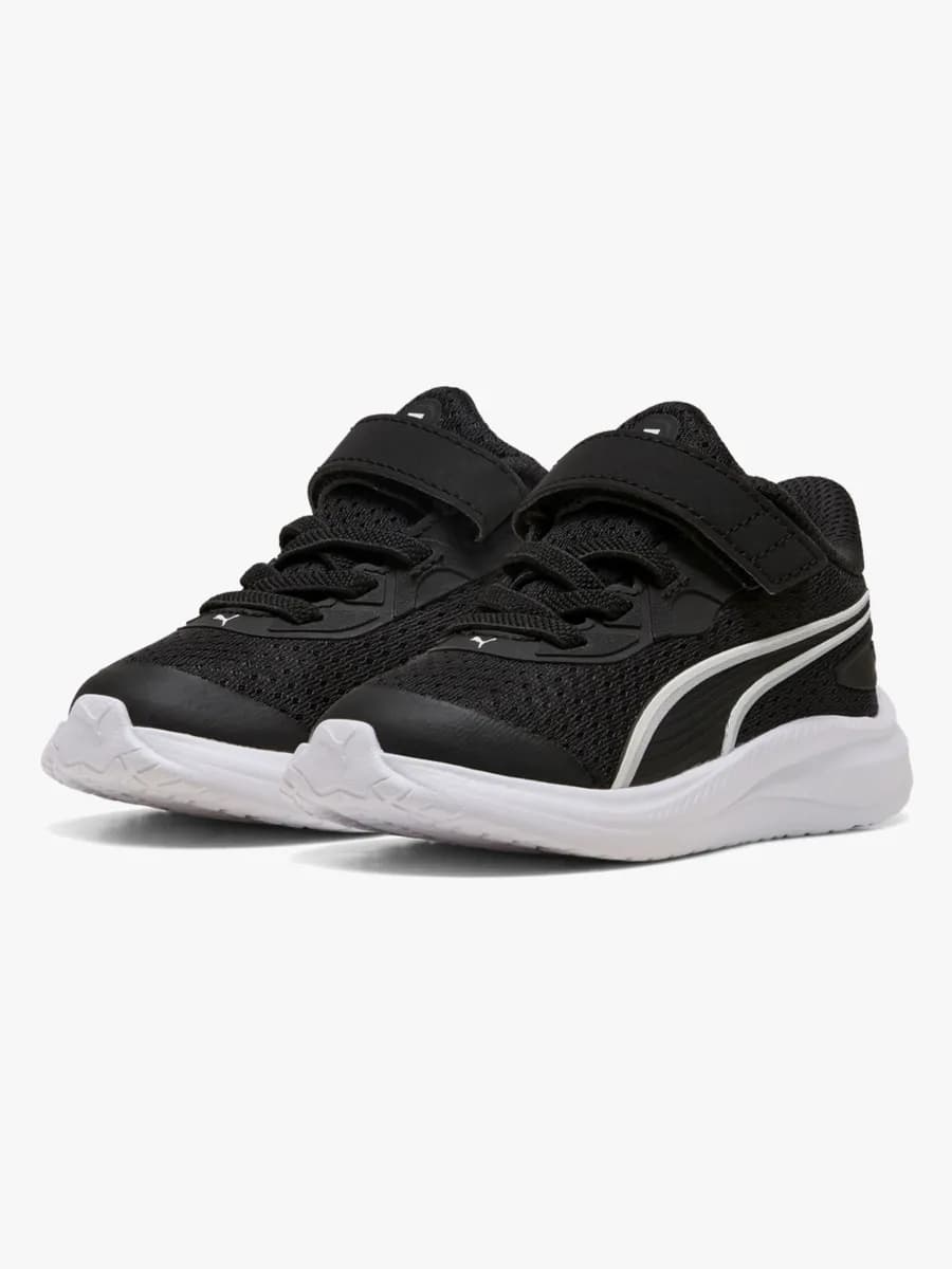 Puma Skyrocket 2 AC+ Infant Sneakers, Black, 19