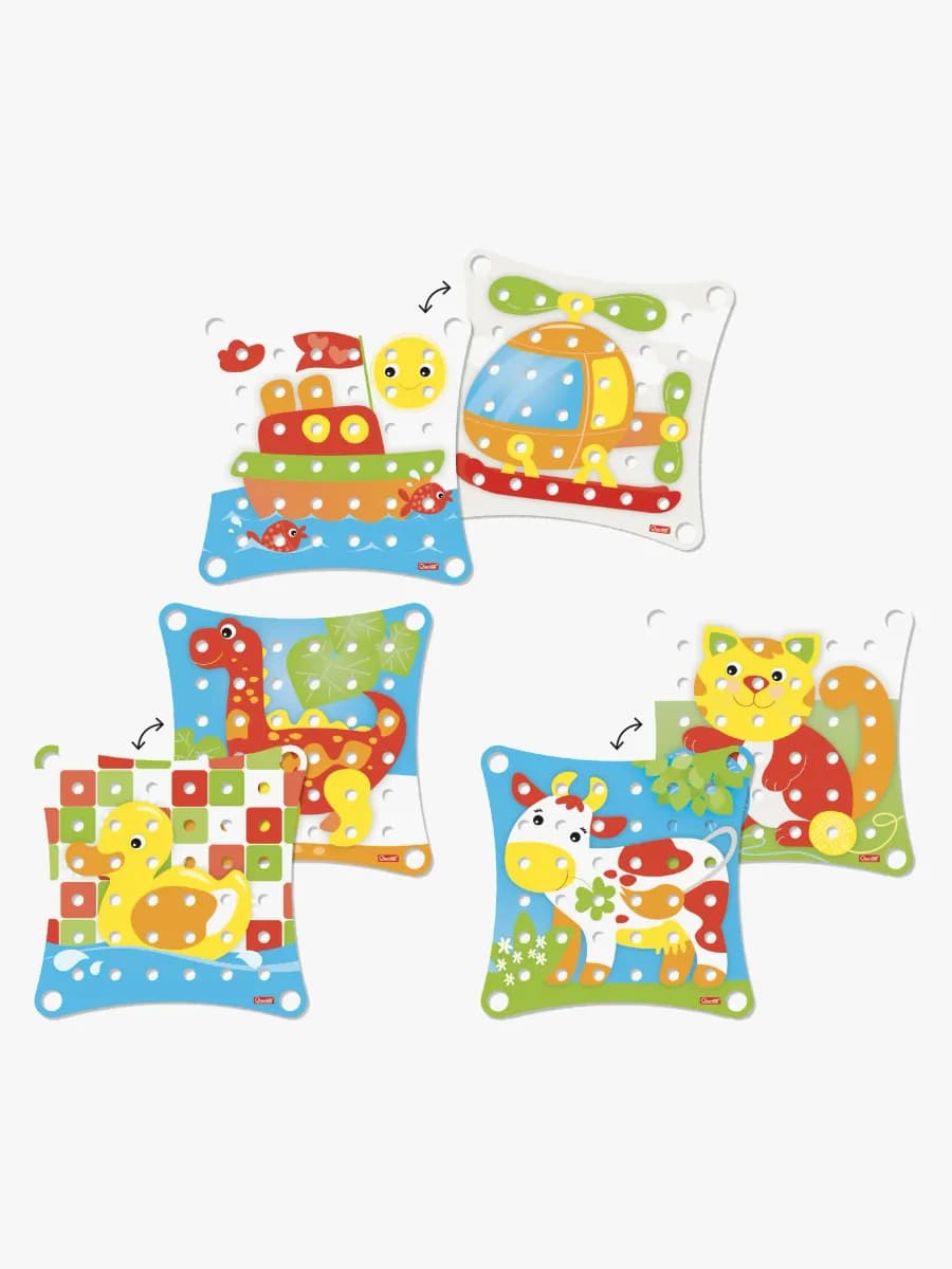 Quercetti Pegart Jumbo Peggy Evo Stapelleksak