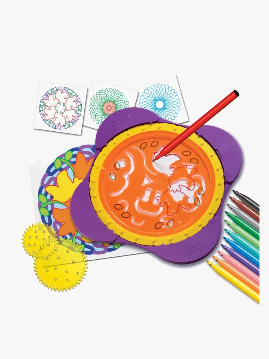 Quercetti Spirogiro mandala Målarset