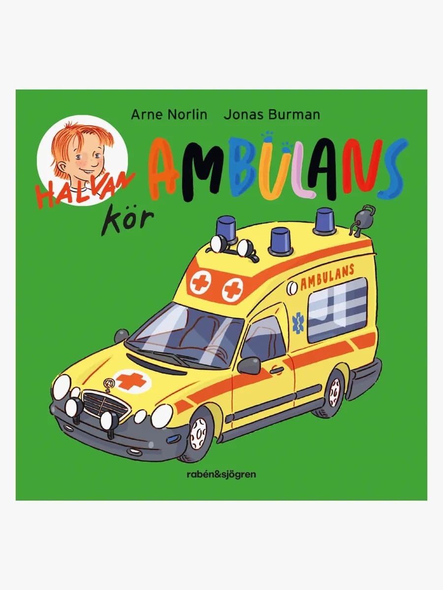 Raben Och Sjogren Halvan kör ambulans Bok