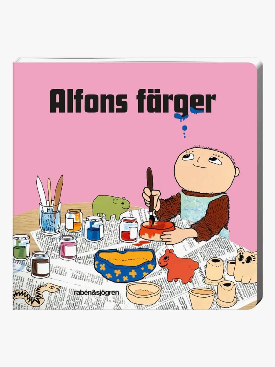 Rabén &  Sjögren Alfons Åberg Färger Kartongpek
