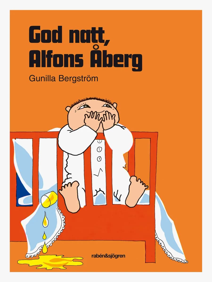 Rabén &  Sjögren Bok God Natt, Alfons Åberg