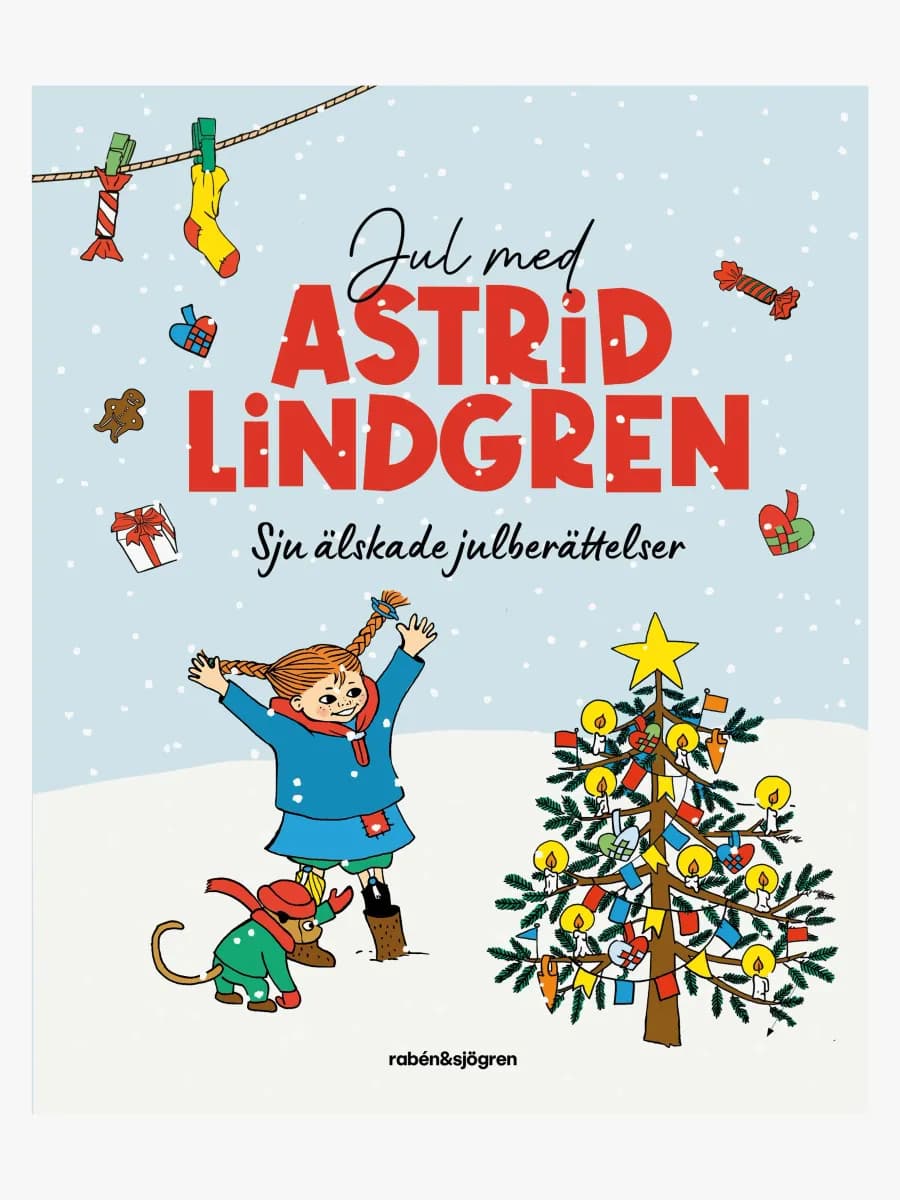 Rabén &  Sjögren Bok Jul med Astrid Lindgren - Sju älskade julberättelser