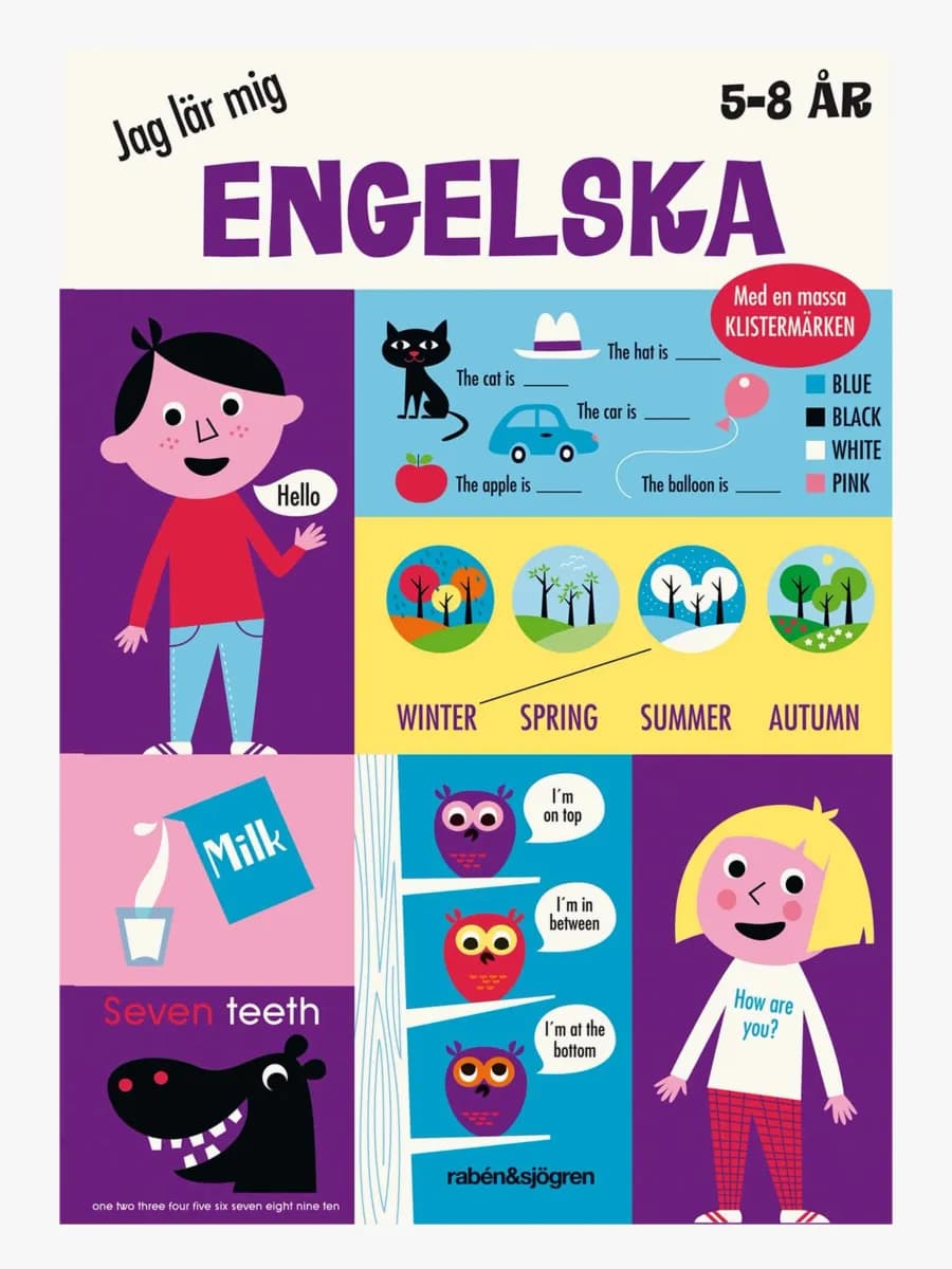 Rabén &  Sjögren Jag Lär Mig Engelska