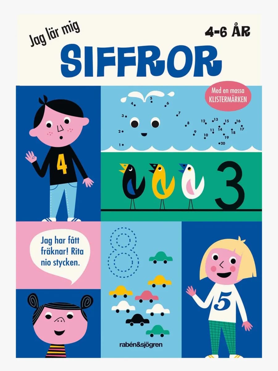 Rabén &  Sjögren Jag Lär Mig Siffror
