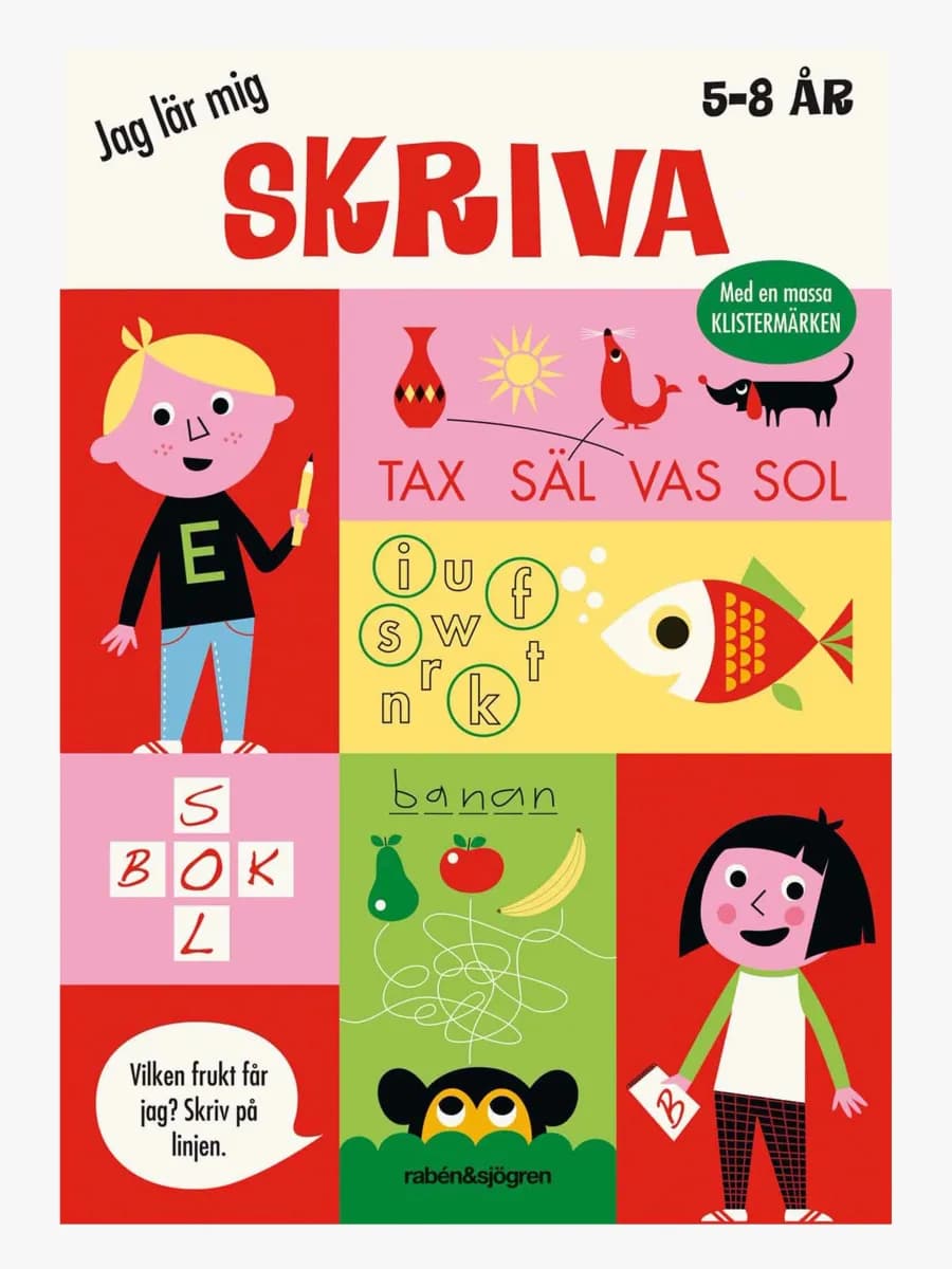Rabén &  Sjögren Jag Lär Mig Skriva