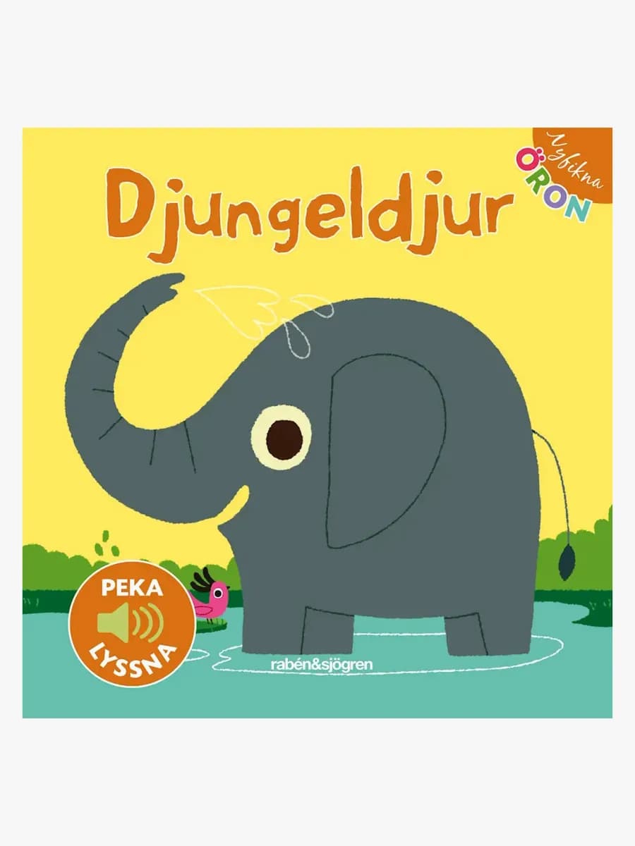 Nyfikna öron Djungeldjur (Peka och lyssna)