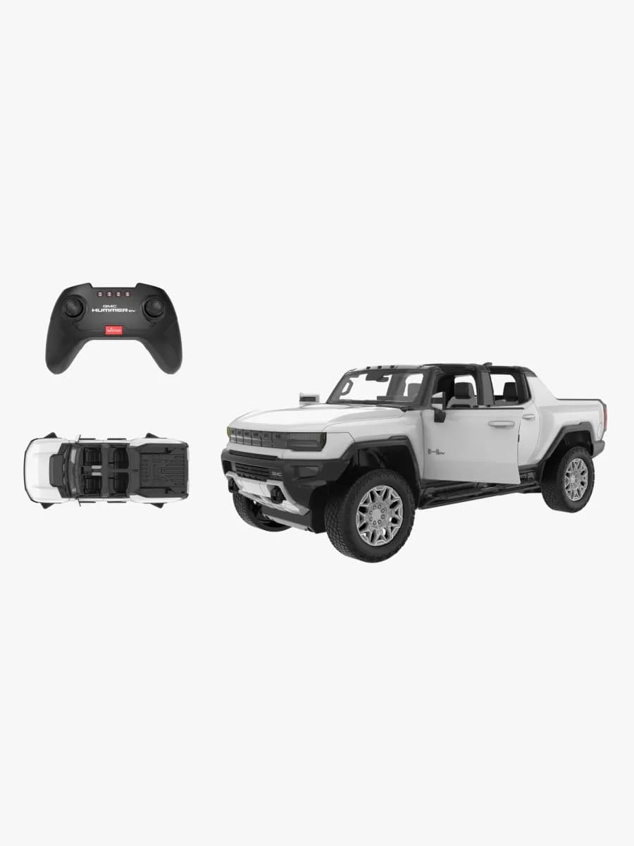 Rastar Hummer EV Radiostyrd Bil 1:16, Vit