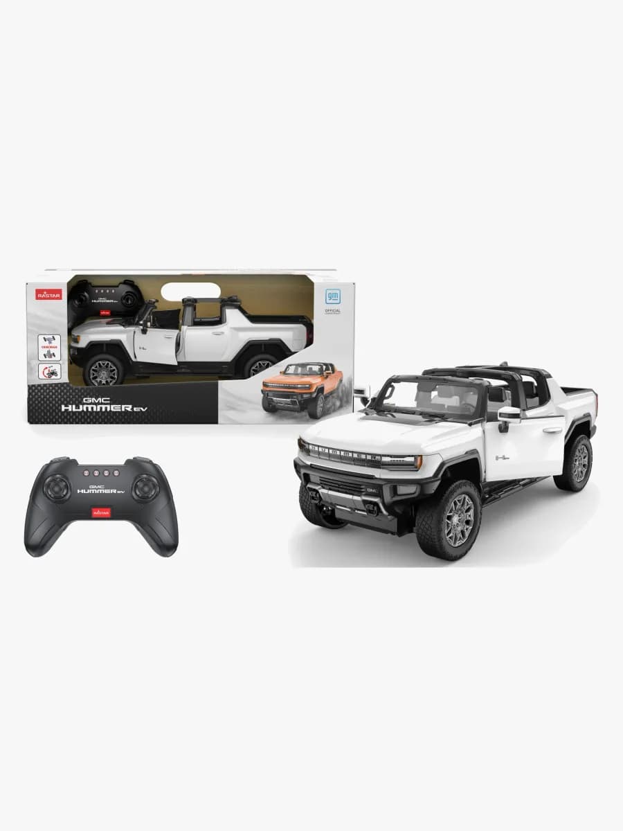 Rastar Hummer EV Radiostyrd Bil 1:16, Vit