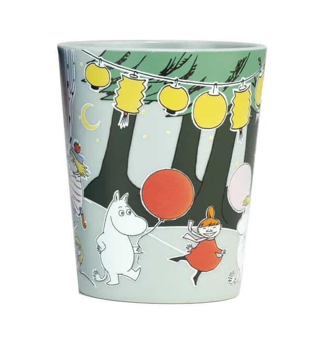 Rätt Start Mumin Festligheter Tumblermugg Trädgård