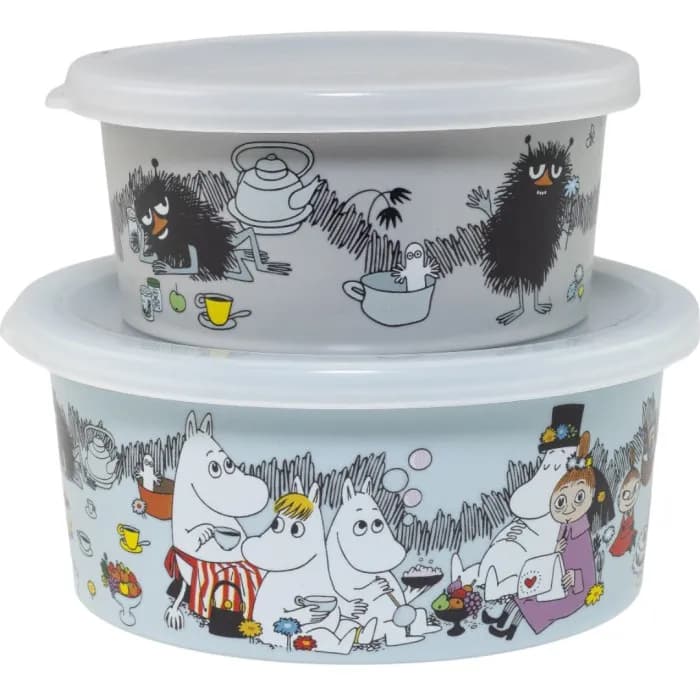 Rätt Start Mumin Picknick Stinky Snackbox 2-pack