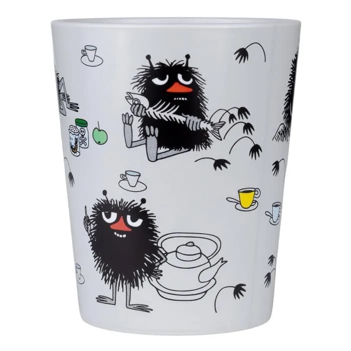 Rätt Start Mumin Stinky Tumblermugg (Grå)