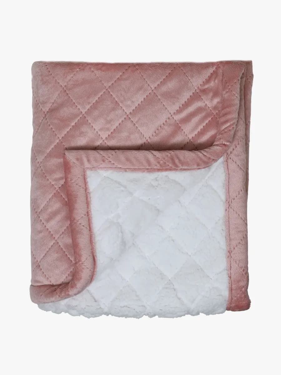 Rätt Start Quiltad filt, Rosa