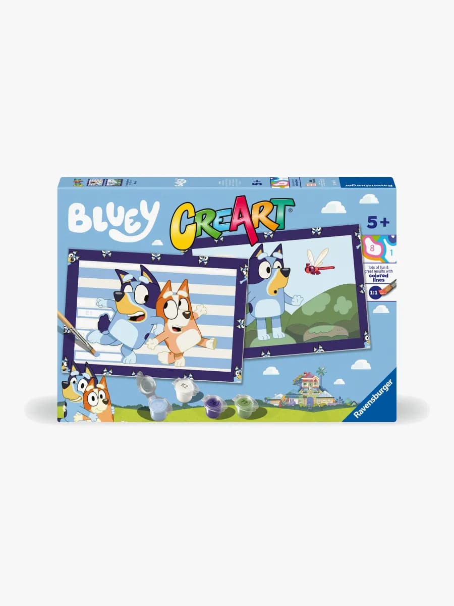 Ravensburger CreArt Bluey Målarset