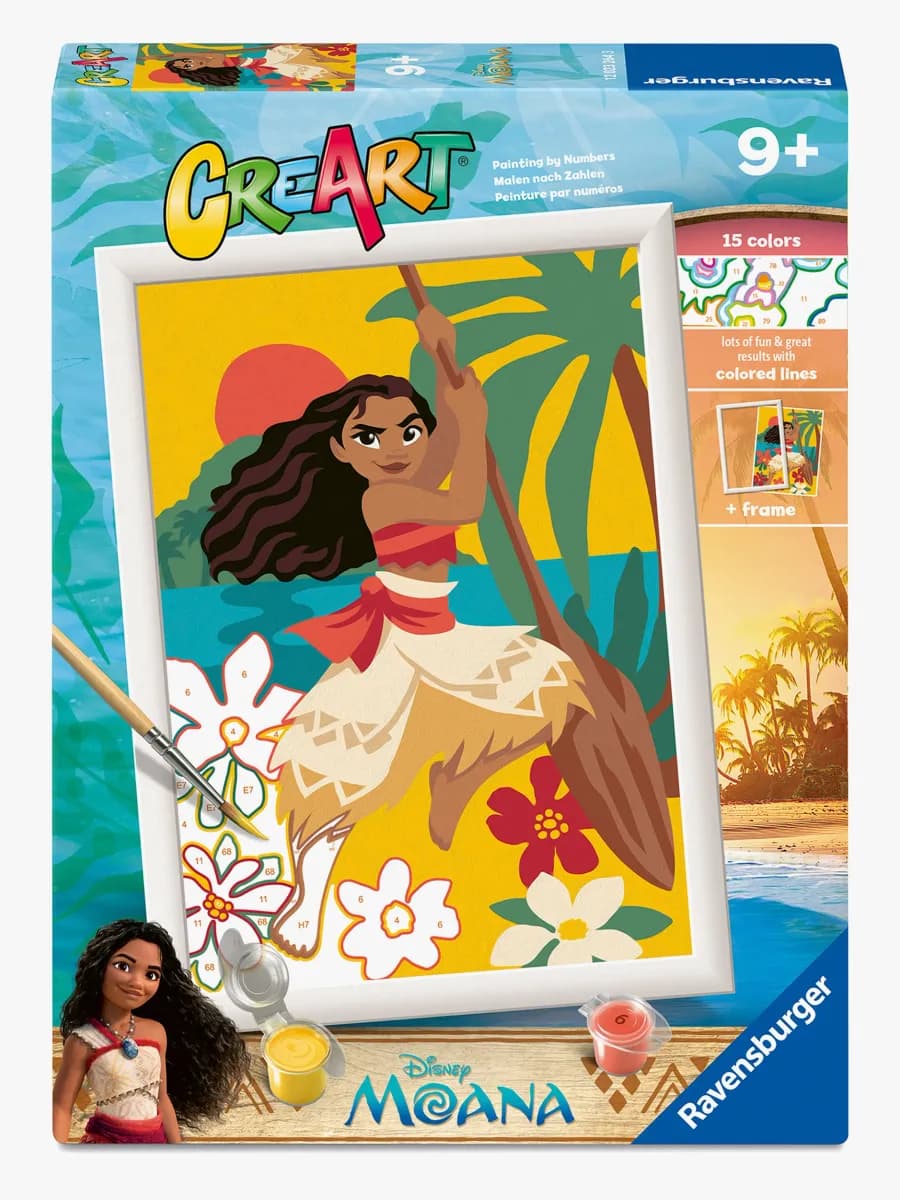 Ravensburger CreArt Vaiana Målarset