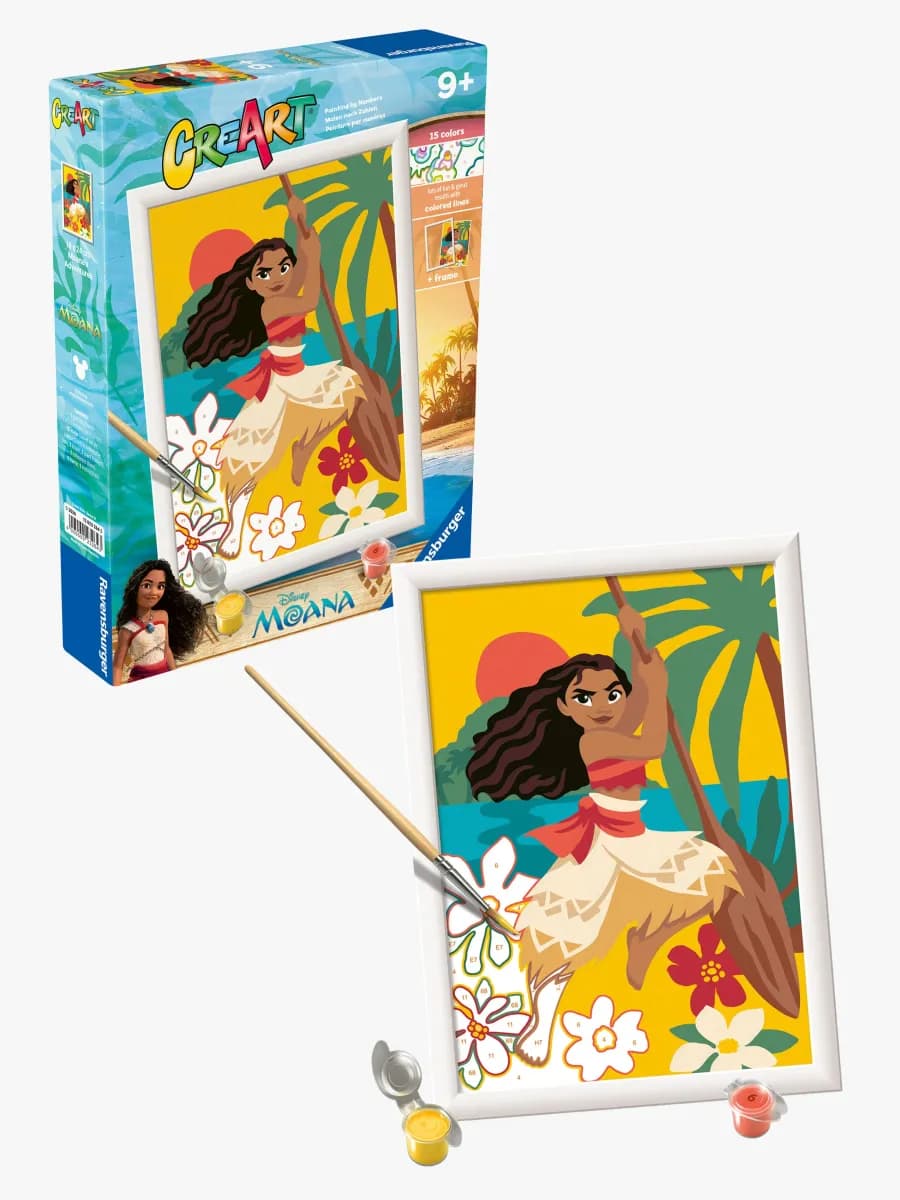 Ravensburger CreArt Vaiana Målarset
