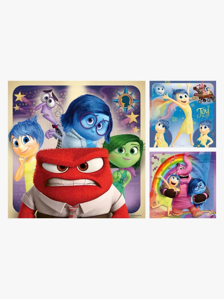 Ravensburger Disney Pixar Insidan Ut Pussel 3x49 Bitar