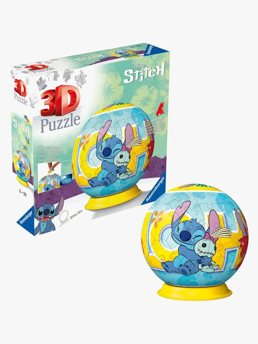 Disney Stitch 3D Pusselboll 73-bitar