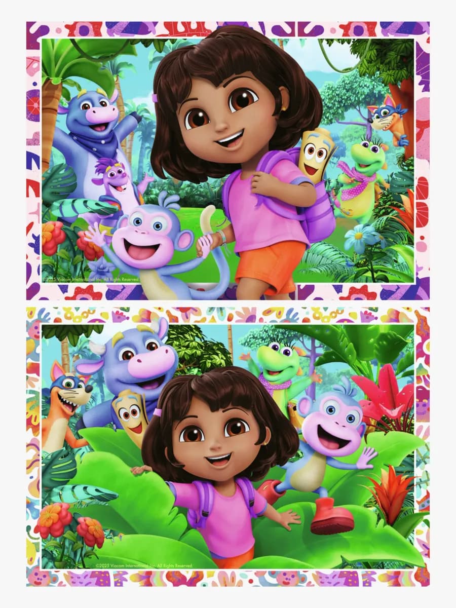 Ravensburger Dora Utforskaren Pussel 2x24 Bitar