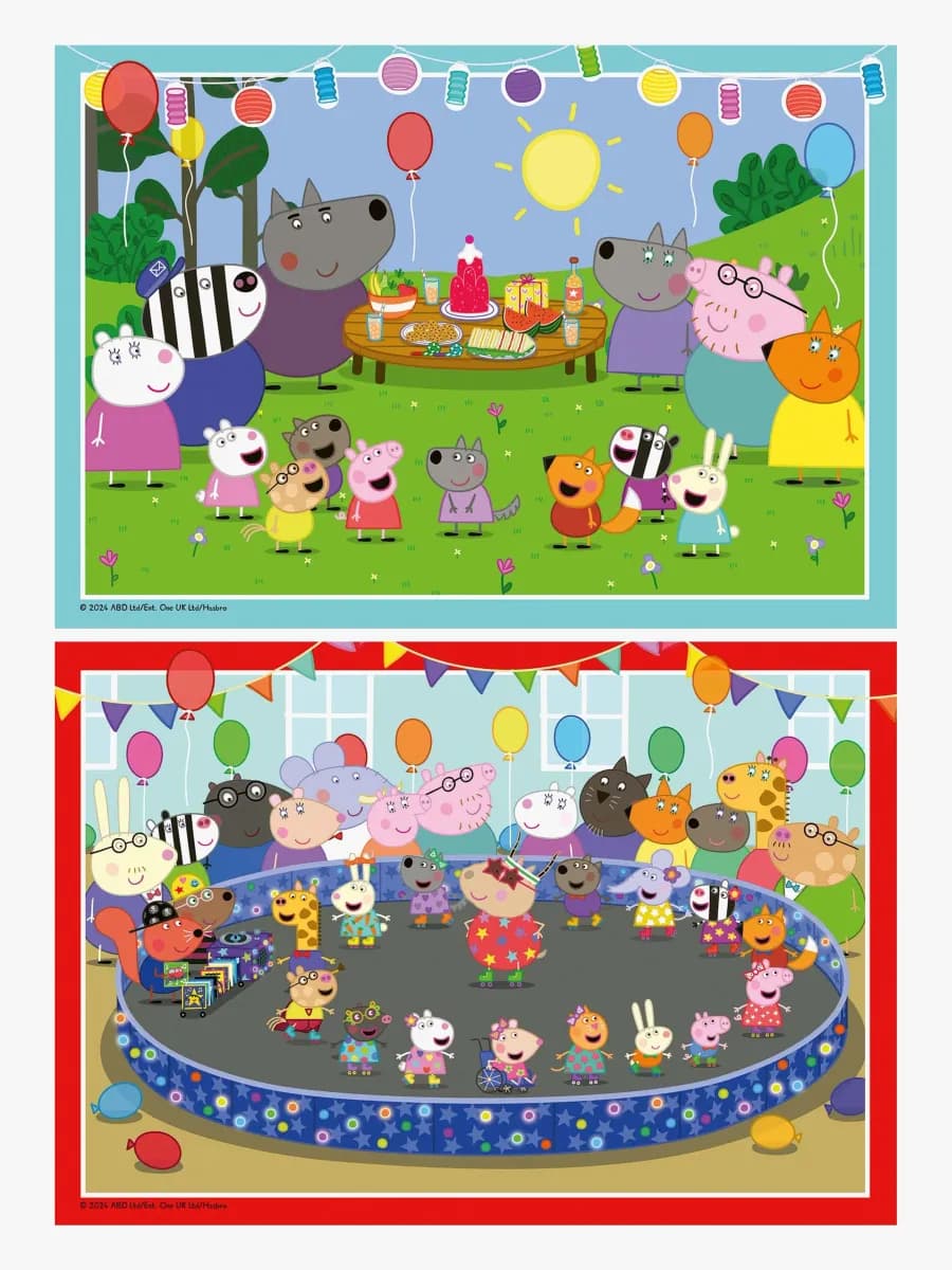 Ravensburger Greta Gris Pussel 2x24 Bitar