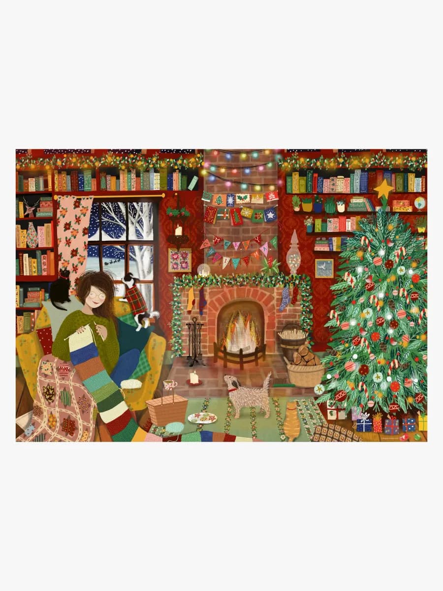 Ravensburger Home for Christmas Pussel 1000 Bitar