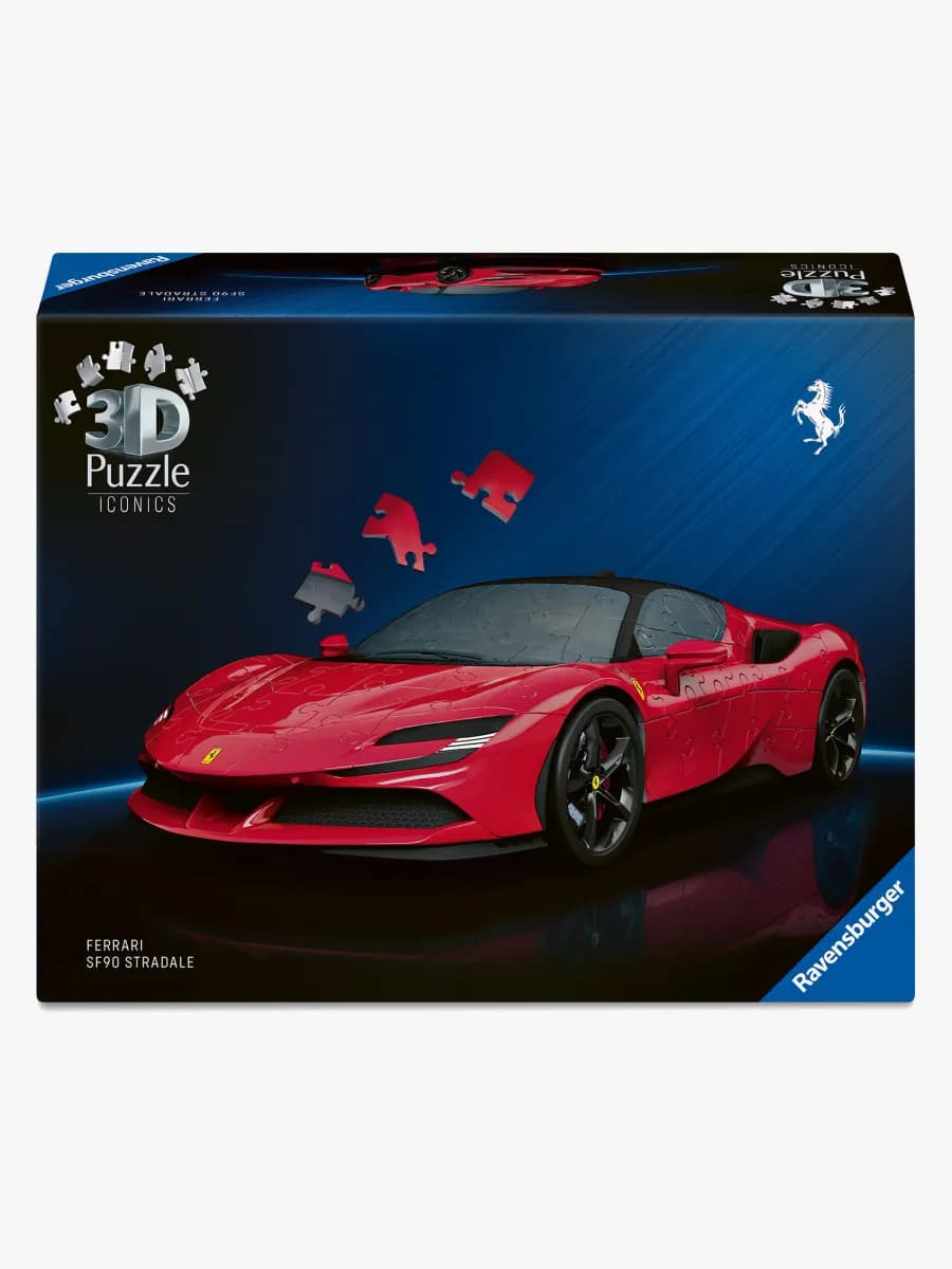 Ravensburger Iconics 3D-pussel Ferrari SF 90 Stradale 163 Bitar