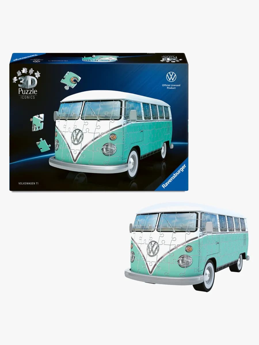 Ravensburger Iconics 3D-pussel Volkswagen T1 185 Bitar
