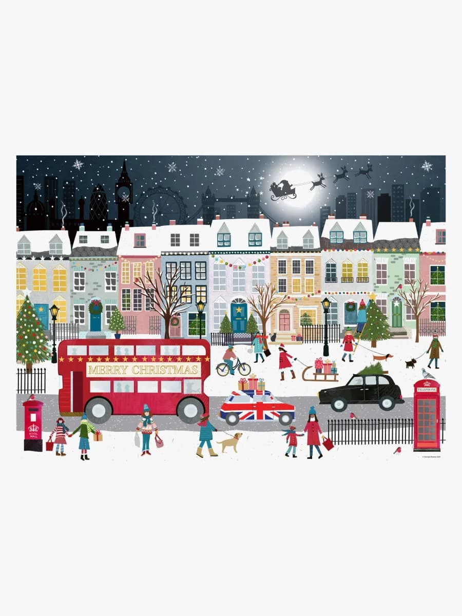 Ravensburger London's Christmas Spirit Pussel 1000 Bitar