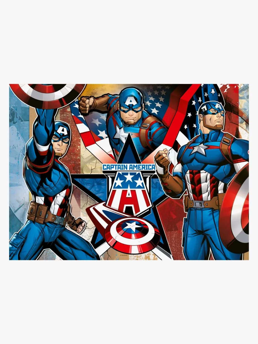 Ravensburger Marvel Avengers Captain America XXL Pussel 100 Bitar