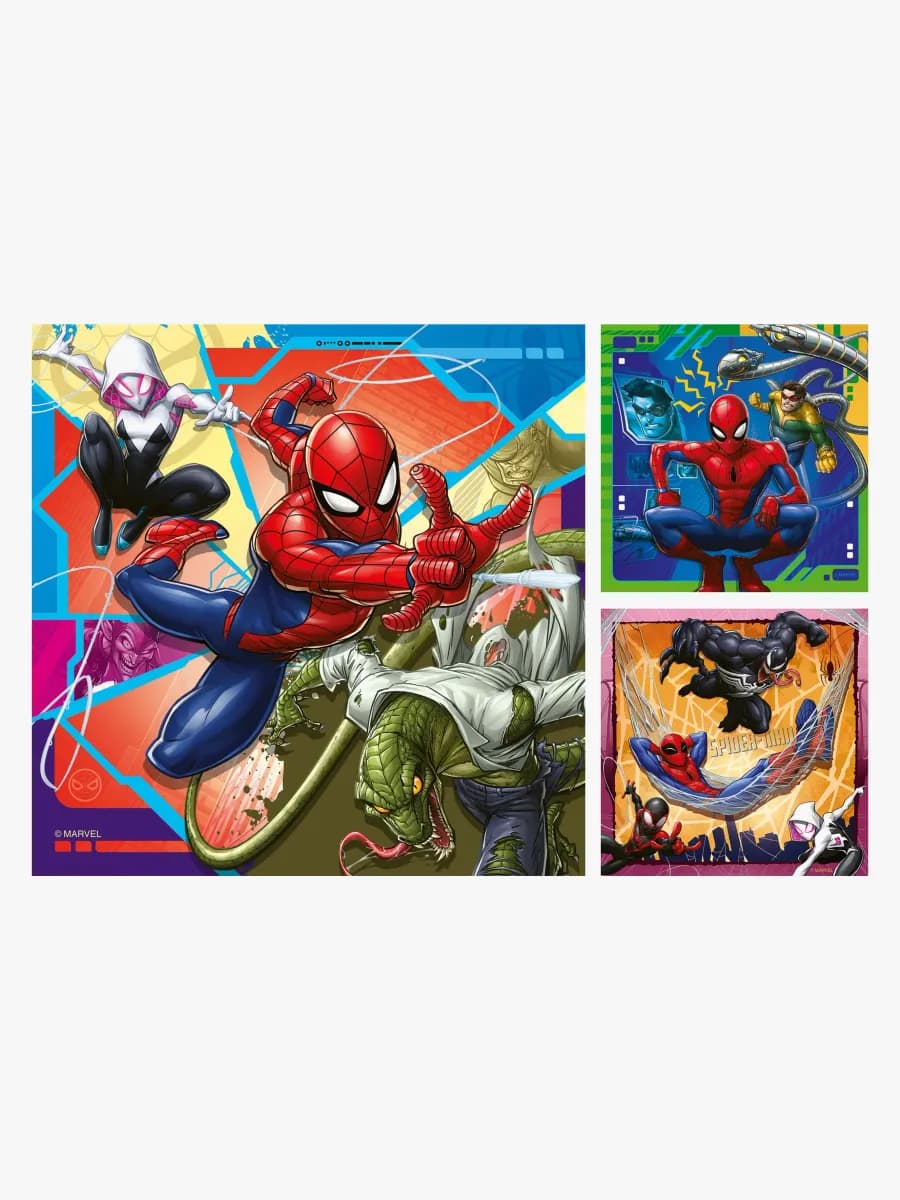 Ravensburger Marvel Spider-Man Pussel 3x49 Bitar