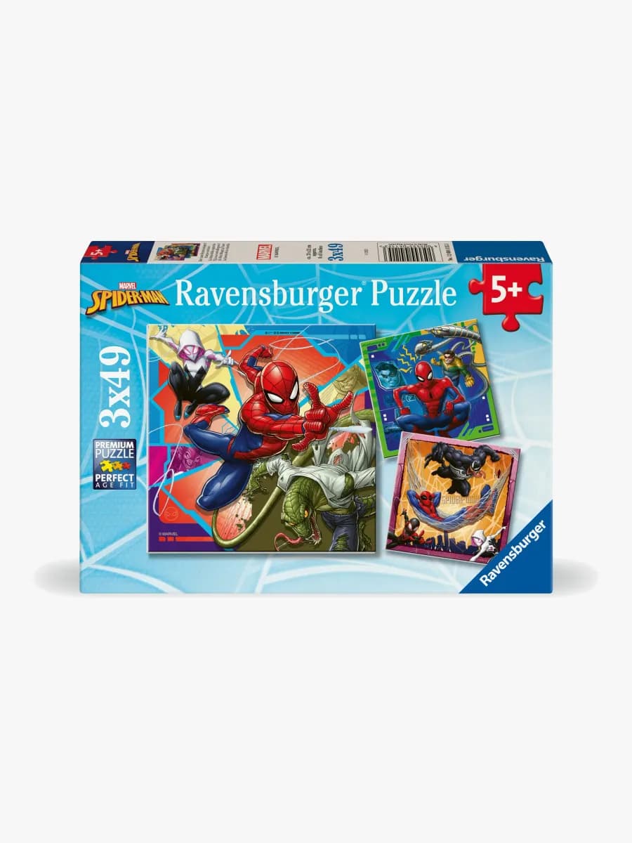 Ravensburger Marvel Spider-Man Pussel 3x49 Bitar